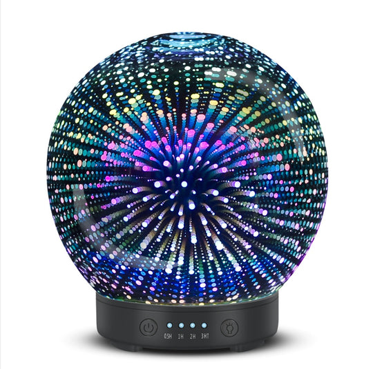 7 LED Color Lighting Modes 3D Aromatherapy Essential Diffuser Fragrance Oil Humidifier