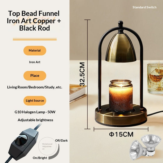 Aromatherapy Candle Essential Oil Melt Candle Aroma Diffuser Lamp