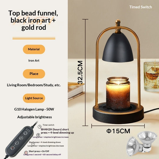 Aromatherapy Candle Essential Oil Melt Candle Aroma Diffuser Lamp