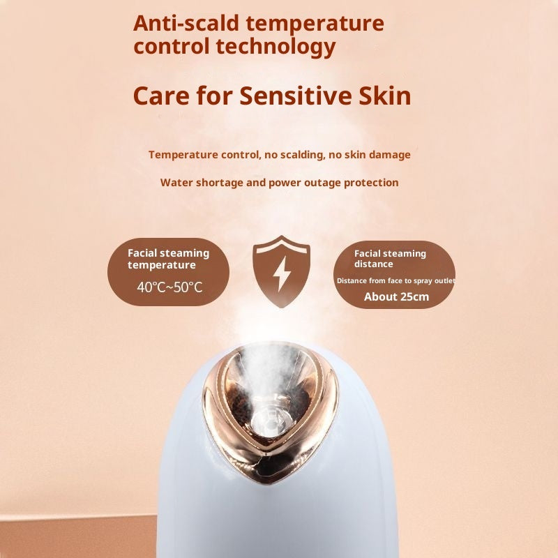 New Hot And Cold Temperature Three Spray Facial Vaporizer Nano Spray Facial