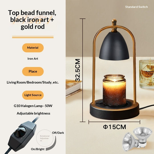 Aromatherapy Candle Essential Oil Melt Candle Aroma Diffuser Lamp