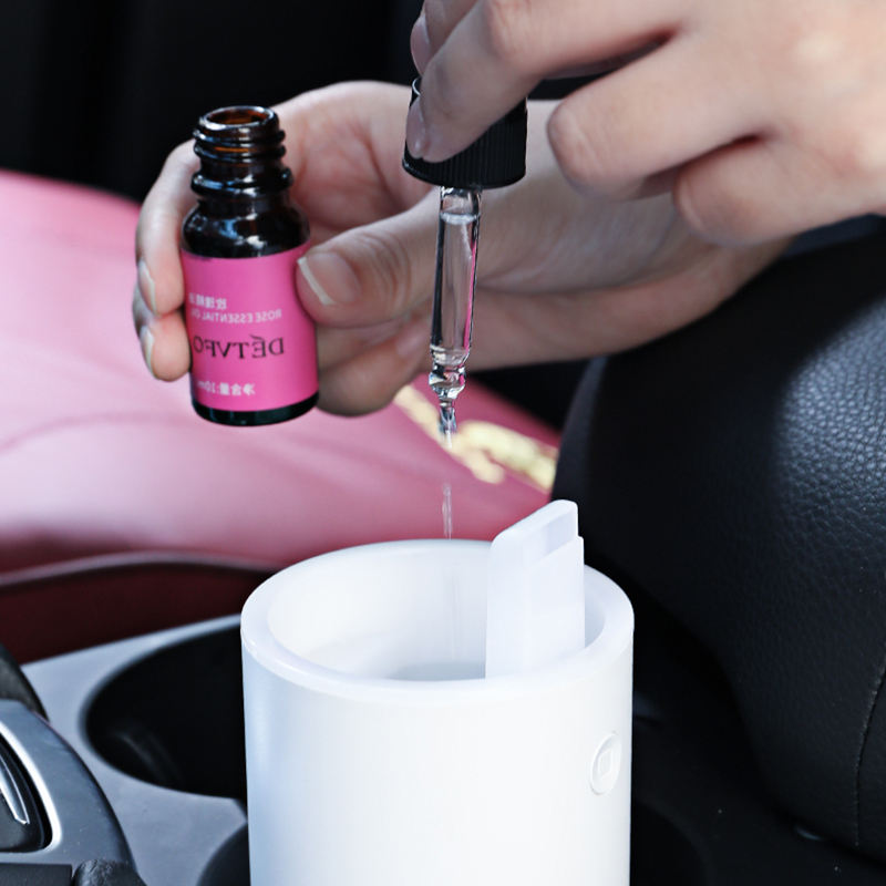 New 80ml Ultrasonic USB Diffuser Electric Air Humidifier Aromatherapy Essential Oil Car Aroma Diffuser For Car