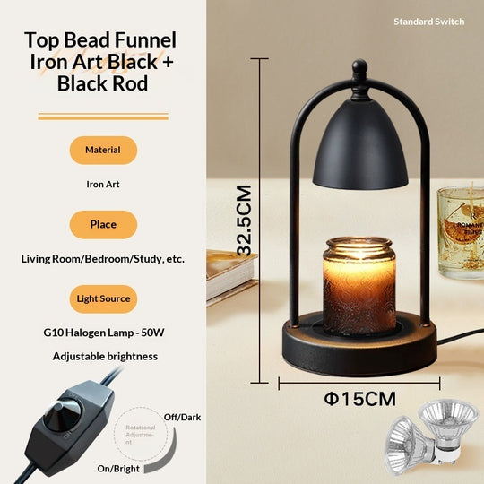 Aromatherapy Candle Essential Oil Melt Candle Aroma Diffuser Lamp