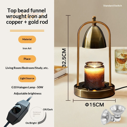 Aromatherapy Candle Essential Oil Melt Candle Aroma Diffuser Lamp