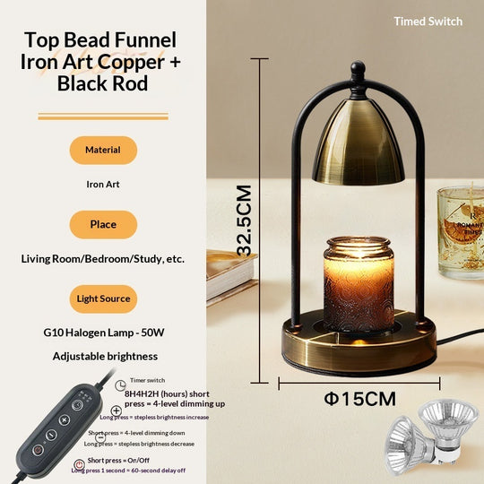 Aromatherapy Candle Essential Oil Melt Candle Aroma Diffuser Lamp