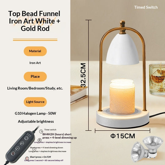 Aromatherapy Candle Essential Oil Melt Candle Aroma Diffuser Lamp